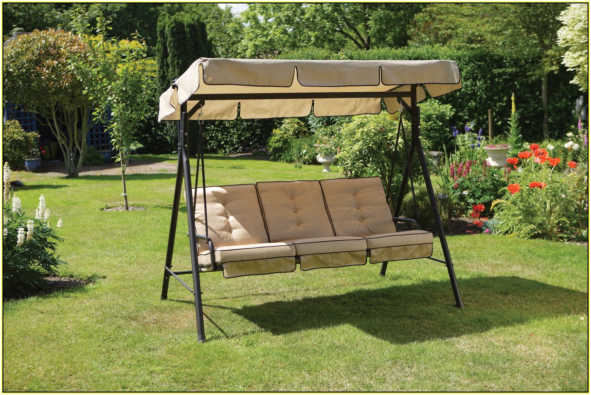 3 Seat Swing With Canopy