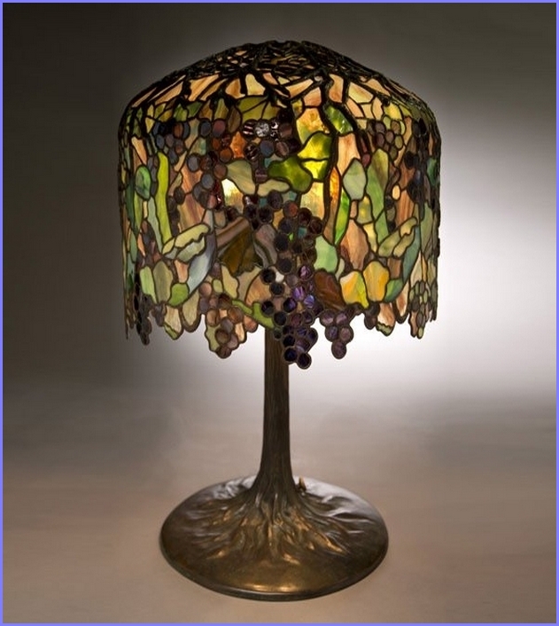 Tiffany Lamp Shades With Grapes
