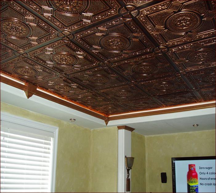 Antique Copper Ceiling Tiles