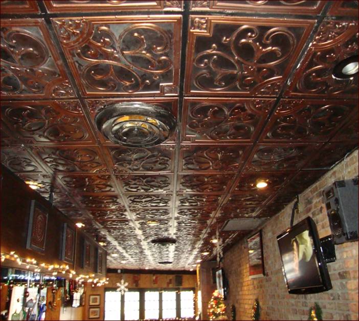 Antique Metal Ceiling Tiles