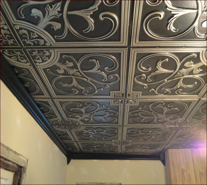 Antique Silver Ceiling Tiles