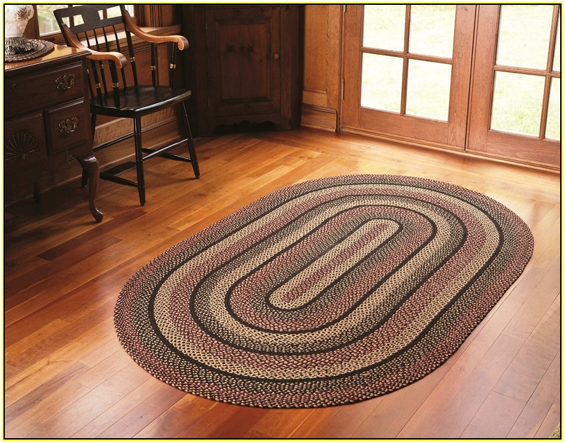 Braided Area Rugs Oval