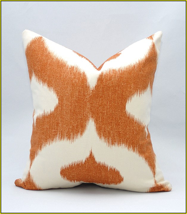 Burnt Orange Pillowsburnt Orange Pillows