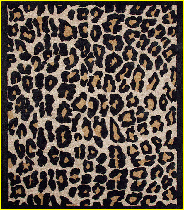 Cheetah Print Rugs