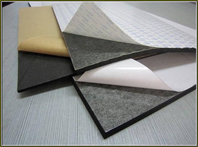 Closed Cell Foam Sheets With Adhesive Backing