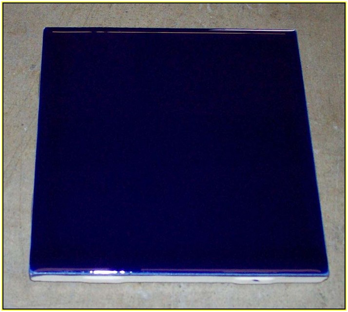 Cobalt Blue Ceramic Tile 4x4