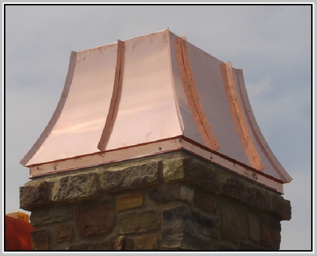Copper Chimney Cap