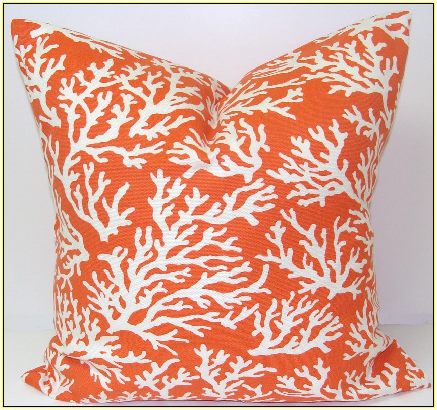 Coral Print Fabric