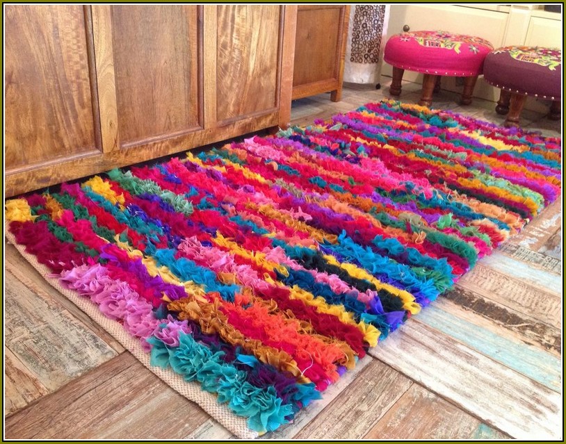 Cotton Rag Rugs From India