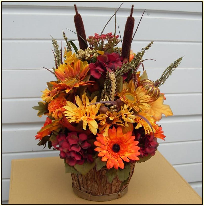 Fall Flower Arrangements