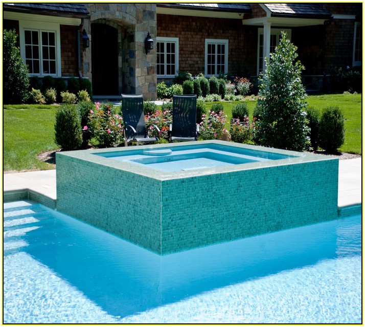 Glass Tile Pool Designs