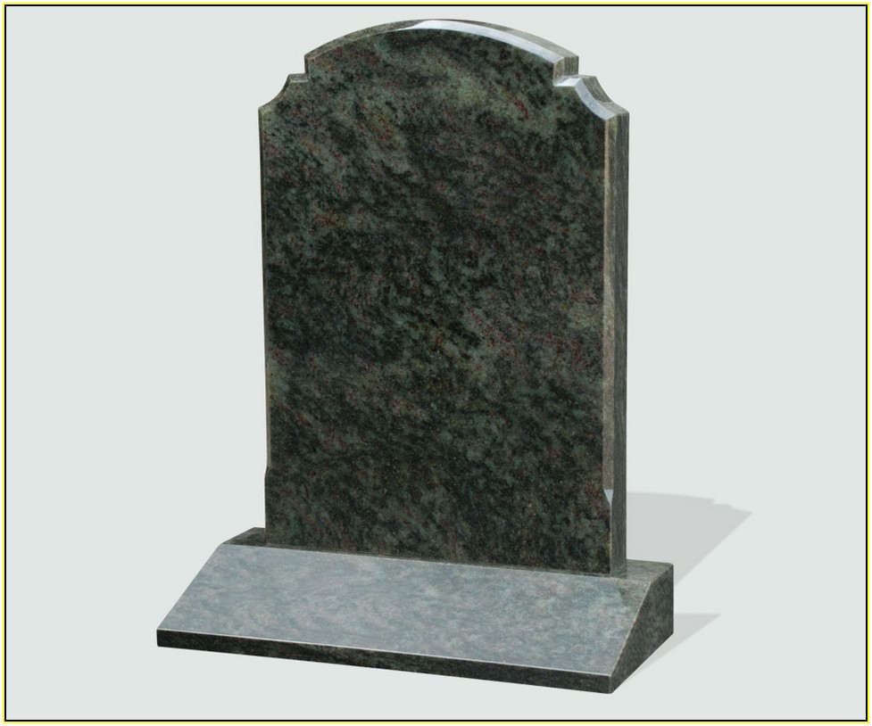 Green Granite Headstones