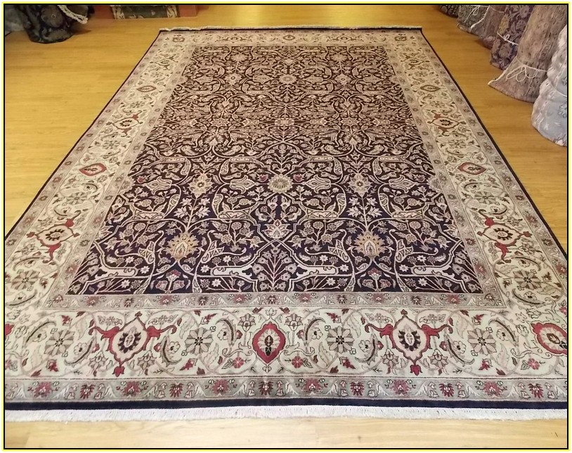 Hand Knotted Wool Rugs 9x12