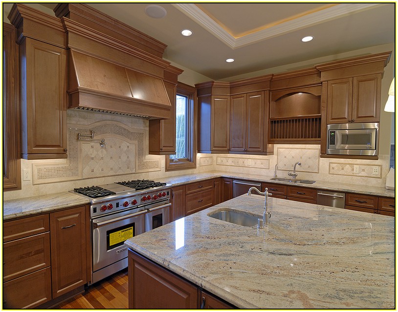 Kitchens With Light Granite Countertops