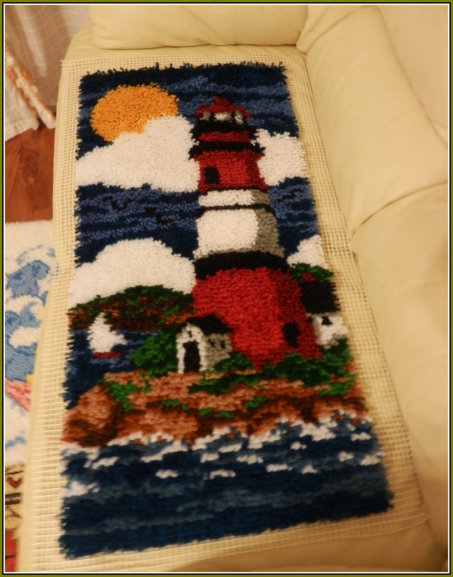 Lighthouse Latch Hook Rug Kits