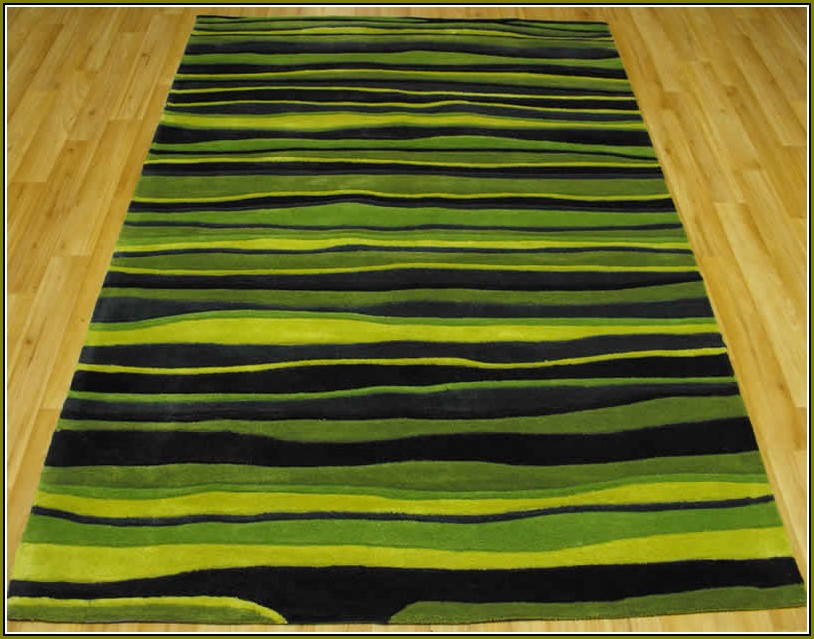 Lime Green And Black Area Rugs