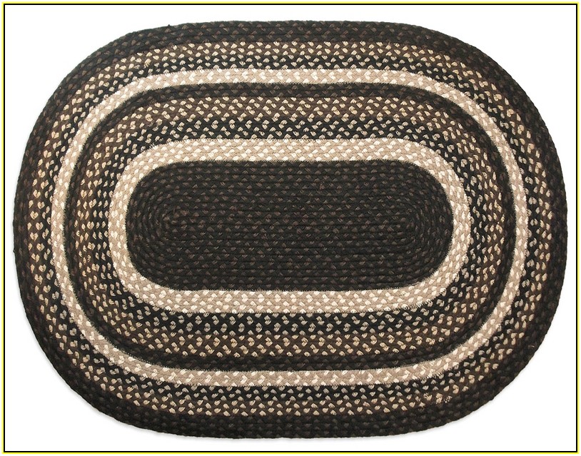 Oval Braided Rugs 5x8