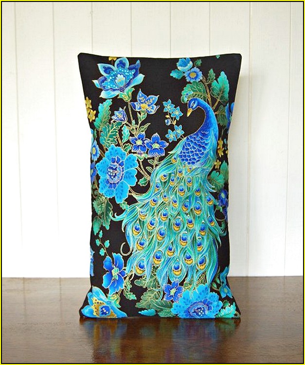 Peacock Throw Pillows Amazon