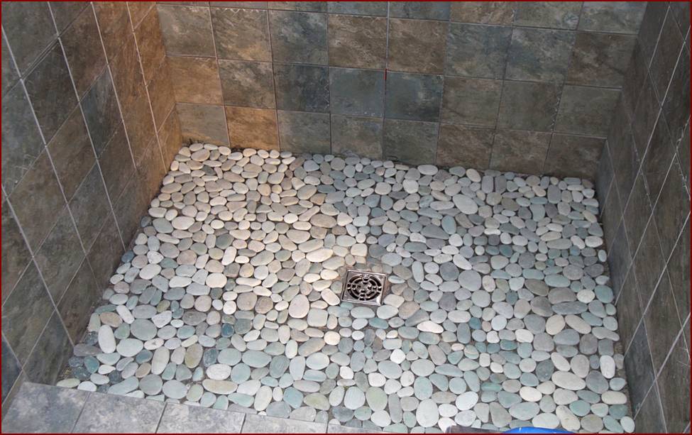 Pebble Tile Shower Floor Lowes