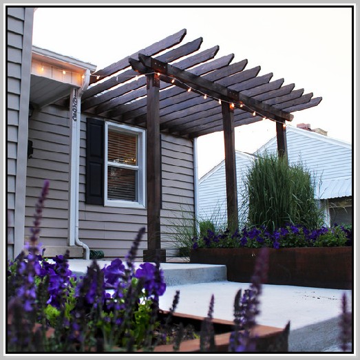 Pergola Attached To House