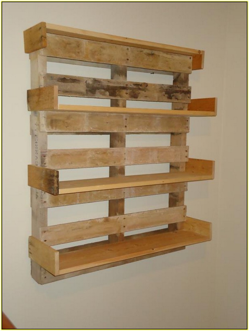 Shelves Made From Pallets