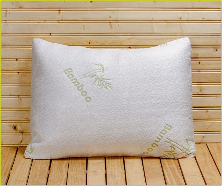 Shredded Memory Foam Pillow With Bamboo Cover