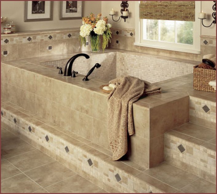 Simple Bathtub Tile Designs