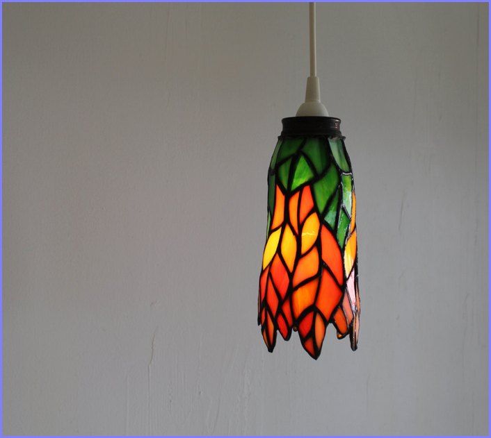 Stained Glass Hanging Lamp Shades Patterns