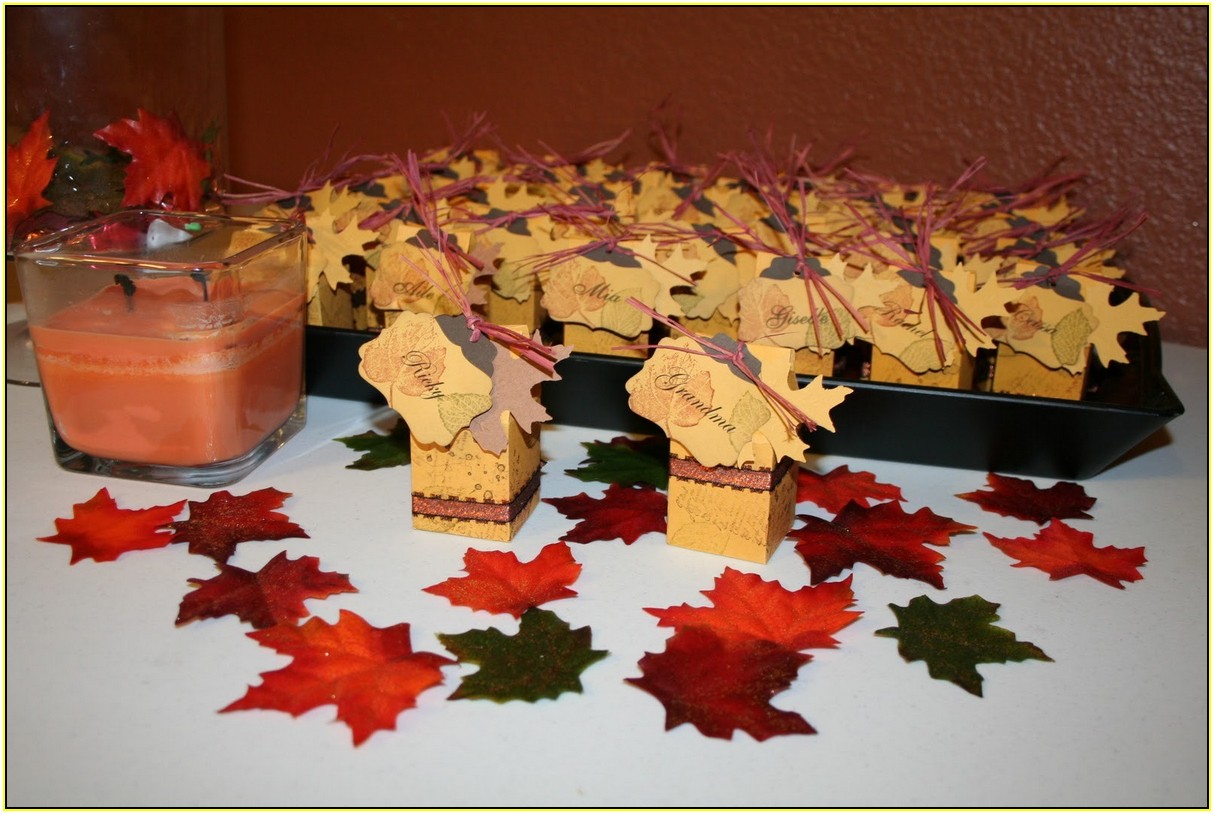 Thanksgiving Place Card Holders