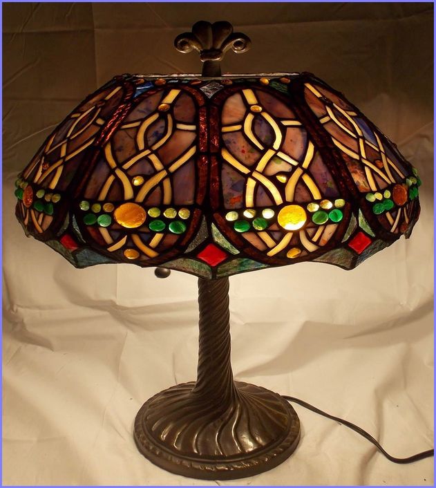 Tiffany Stained Glass Lamp Shades