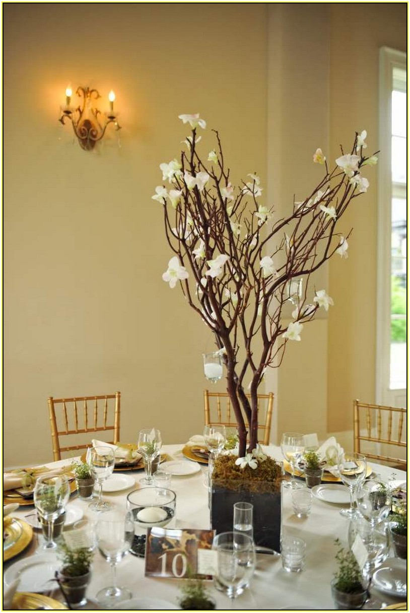 Wedding Centerpieces With Branches