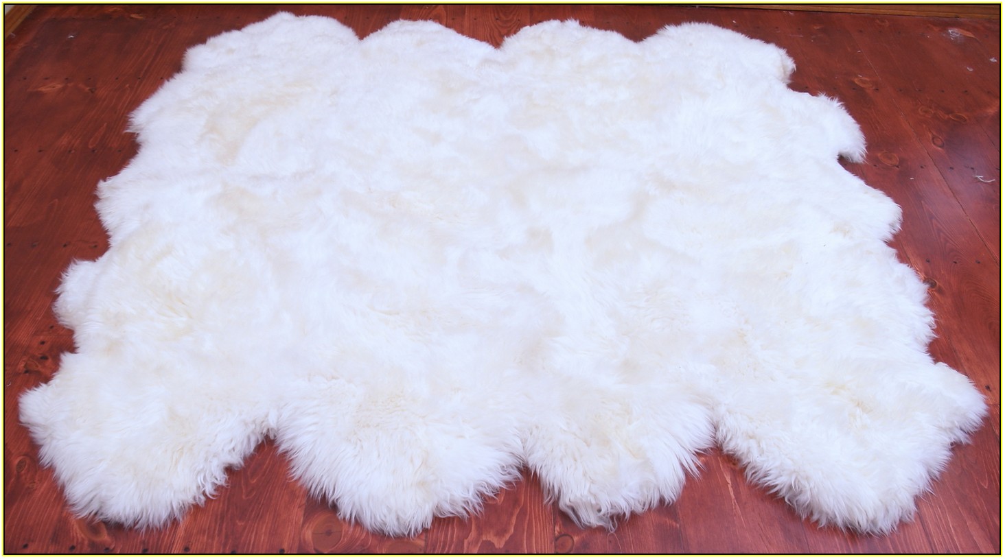 White Fluffy Rugs