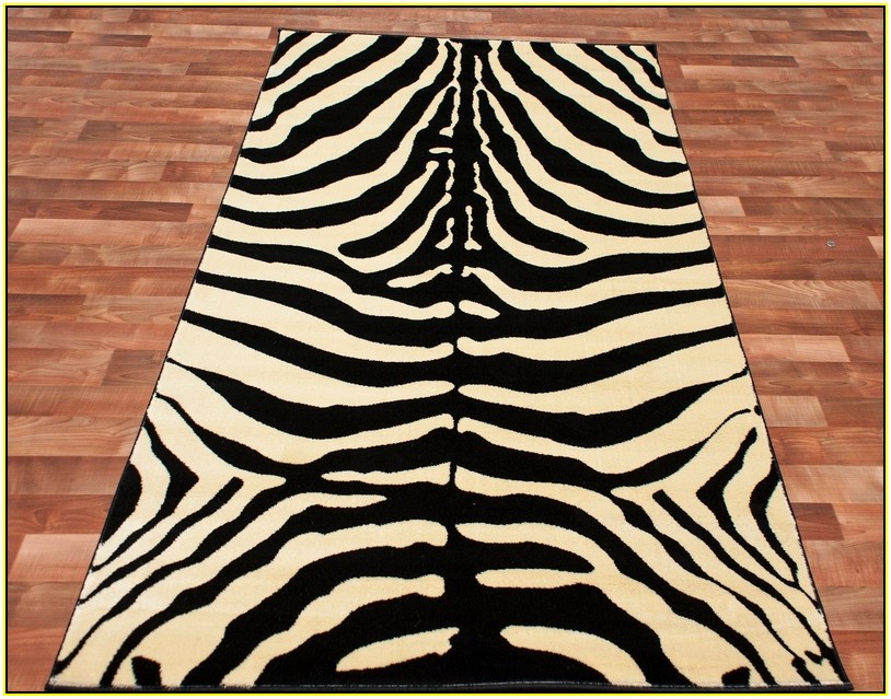 Zebra Print Rugs Cheap