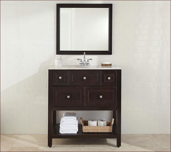 18 Inch Bathroom Vanity Cabinet Image