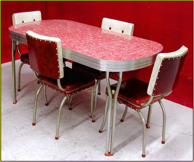 1950s Retro Kitchen Table And Chairs