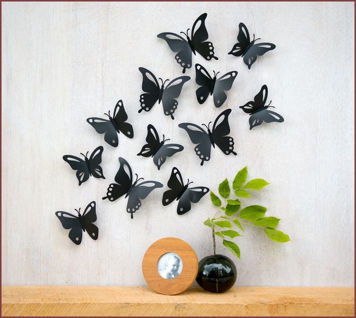 3d Butterfly Wall Decor Available In Any