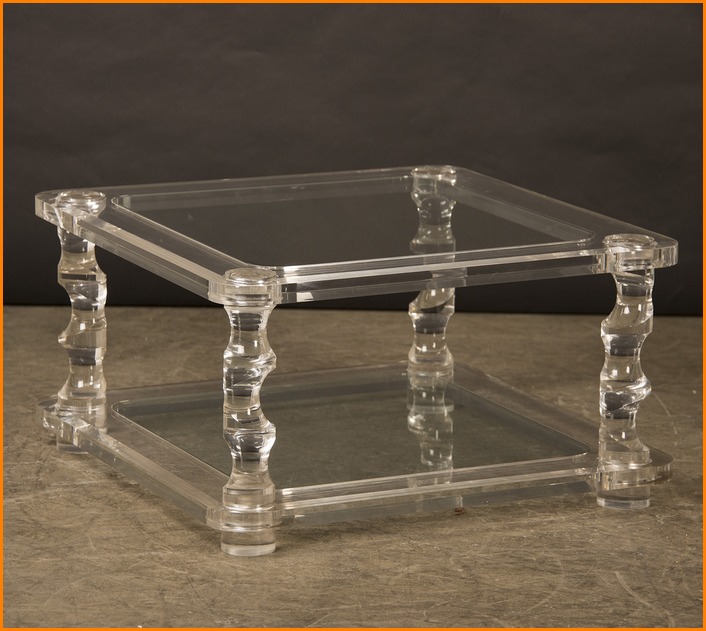 Acrylic Coffee Table Square