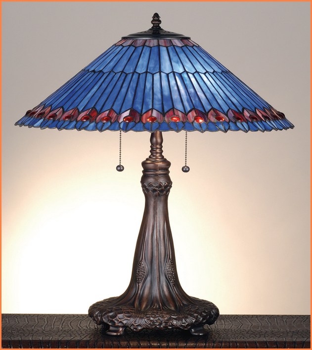 Antique Crystal Table Lamps