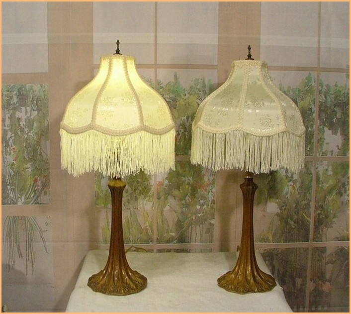 Antique Lamp Shades For Table Lamps