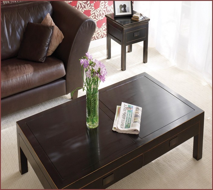 Black Coffee Tables And End Tables