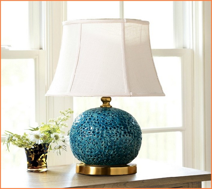 Blue Ceramic Table Lamps