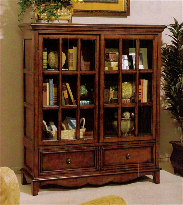 Bookcase With Drawers Doors