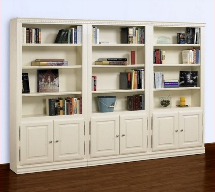 Bookcase With Doors On Bottom