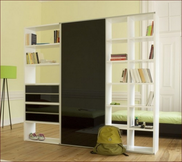 Bookcase With Doors Solid Wood