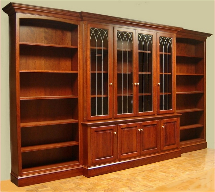 Building A Bookcase With Glass Doors