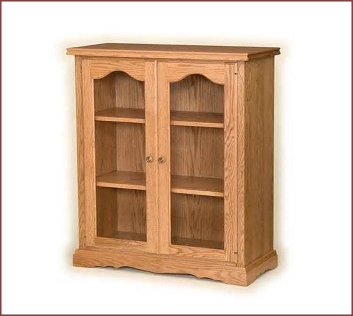 Cherry Wood Bookcase For Doors
