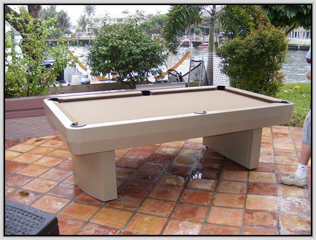 Diy Outdoor Pool Table