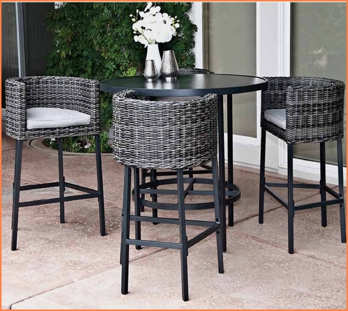 High Top Table Patio Furniture