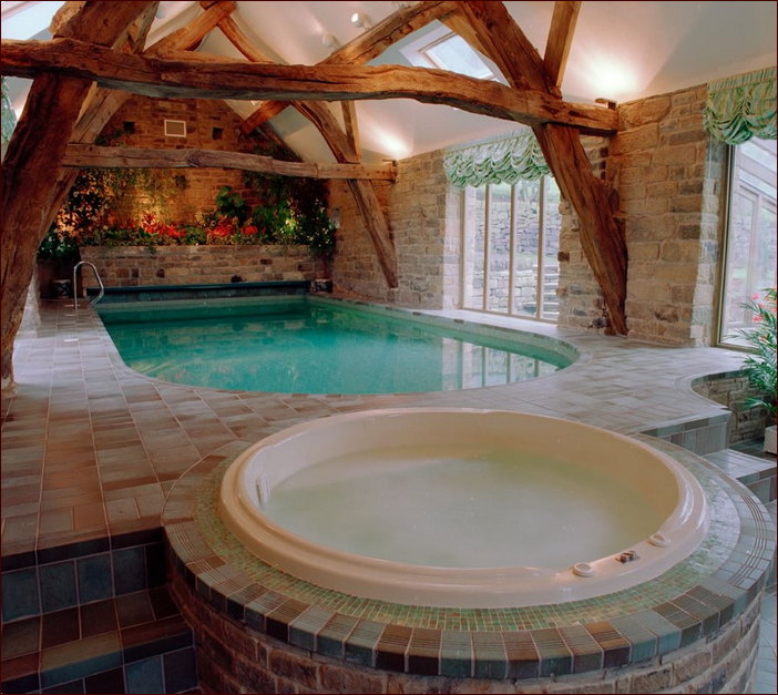 Indoor Swiming Pool Design In House