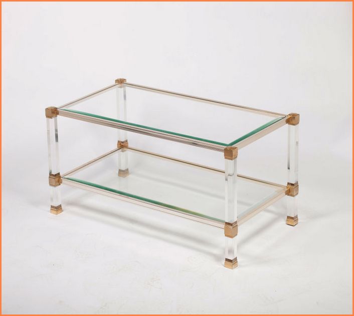 Lucite Coffee Table Cb2
